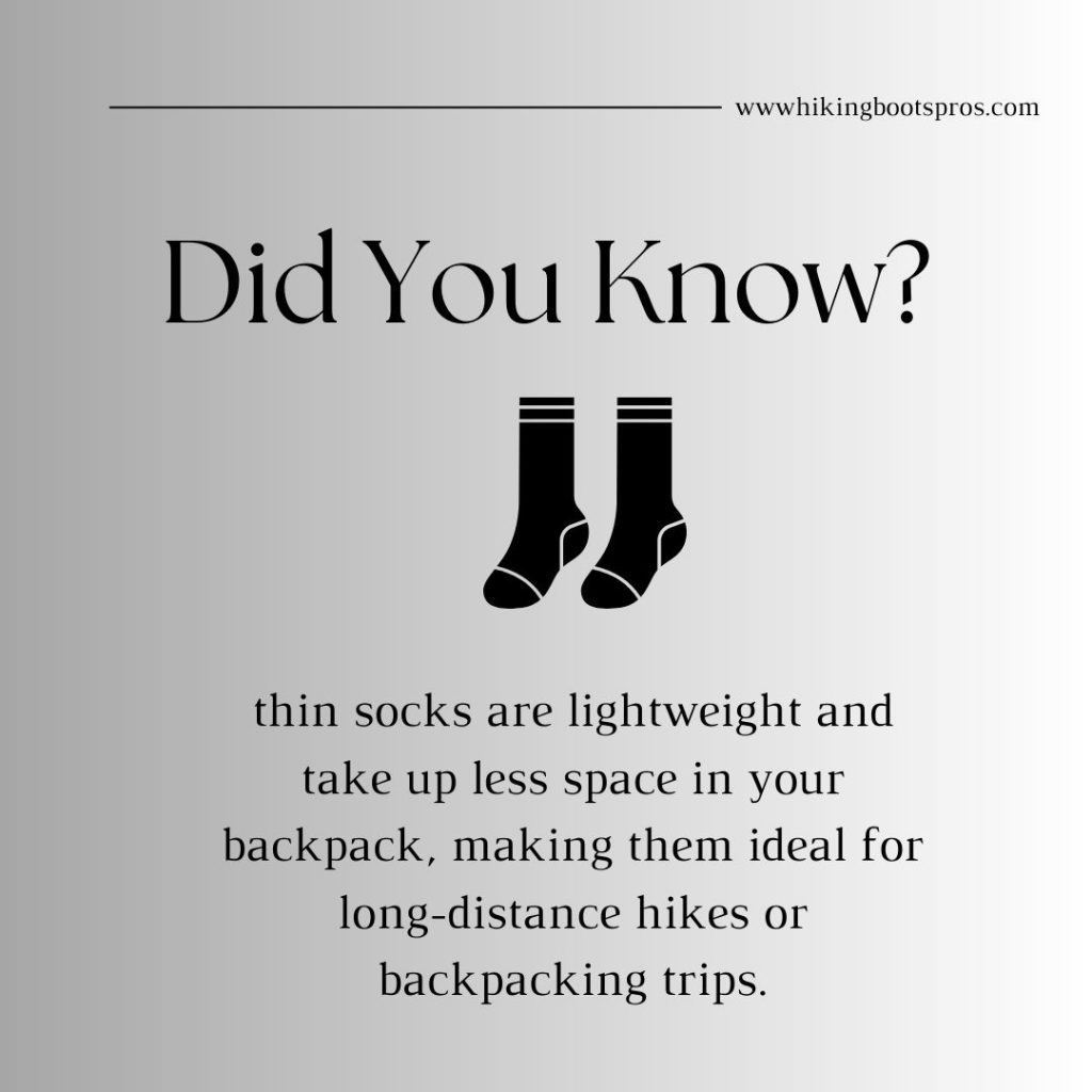 Thick or Thin Socks for Hiking? A Comprehensive Guide
