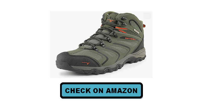 NORTIV 8 Men's Ankle High Waterproof Hiking Boots: